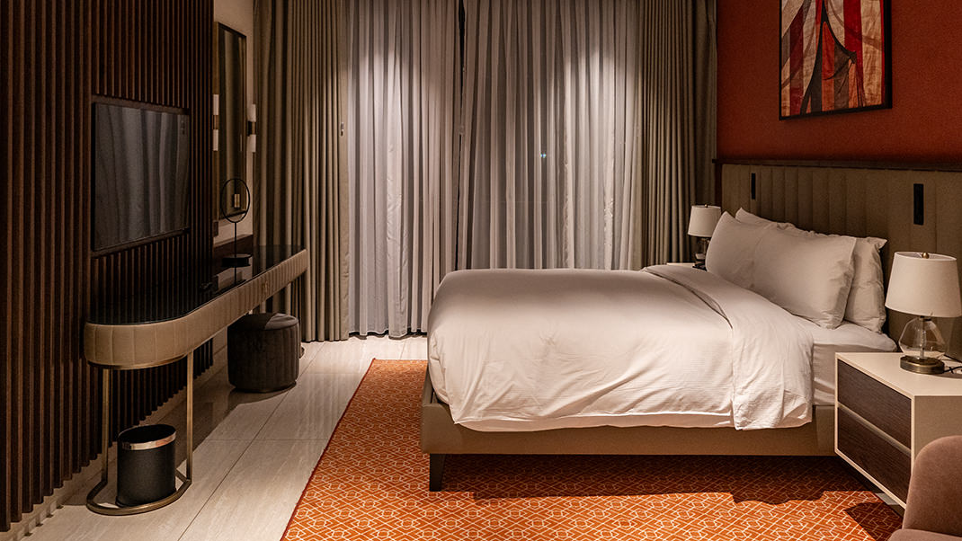 Амман, столица Иордании. Номер в отеле