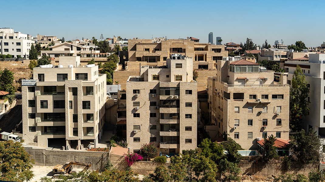 Вид на город