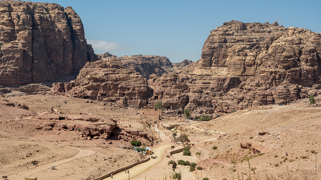 Вид на центральную часть