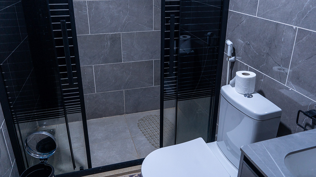 Здесь были все удобства