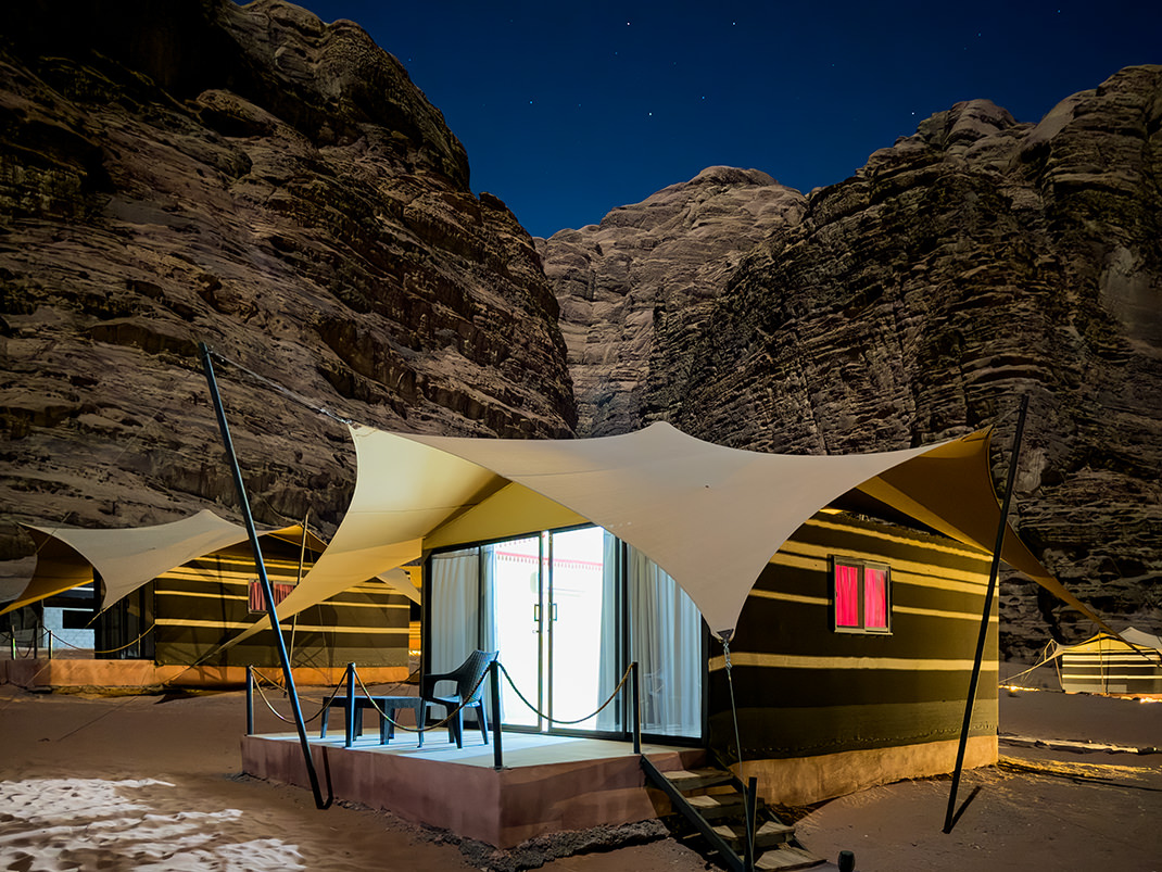 Кемпинг в пустыне