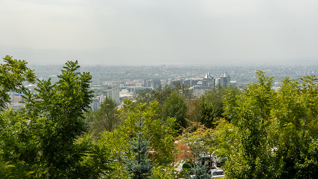 На одной из смотровых площадок