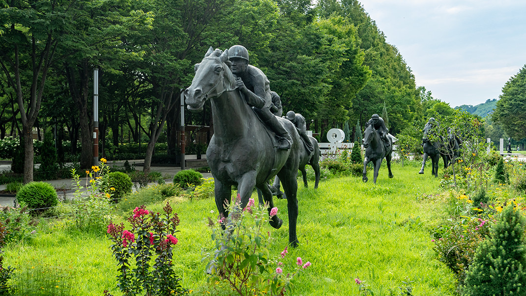У входа на территорию