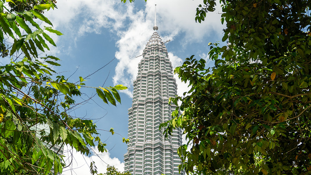 The most expensive activity here was going up to the twin towers’ observation deck