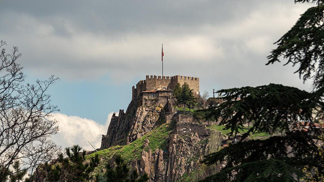View of Ankara Fortress