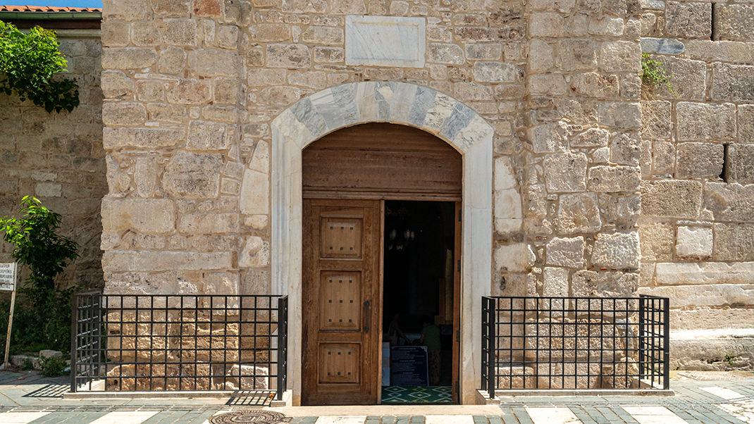 Entrance to the mosque
