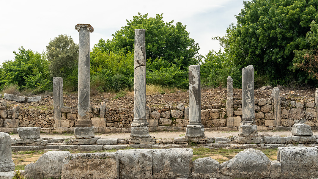 Throughout its long history, the city of Perge experienced several periods of rise and fall