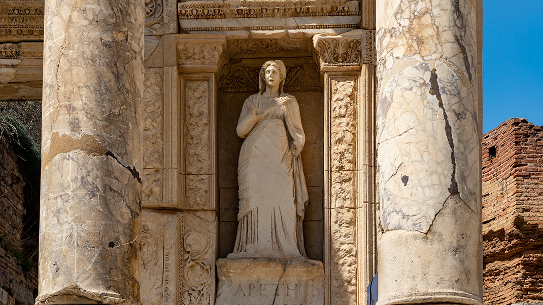 One of the statues