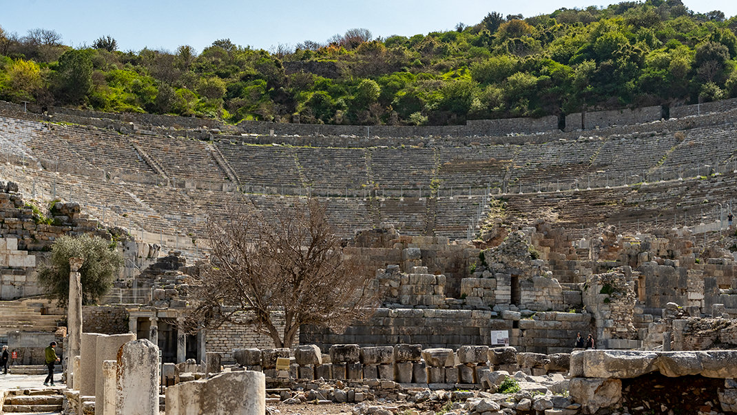 The ancient theater of Ephesus