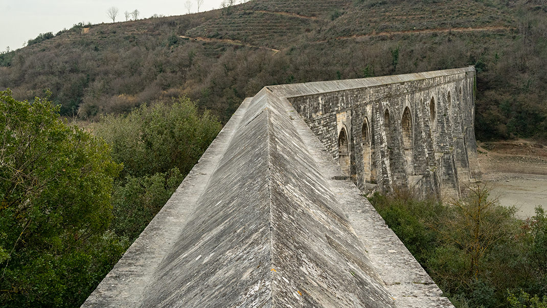 The structure was part of a large hydro-technical system