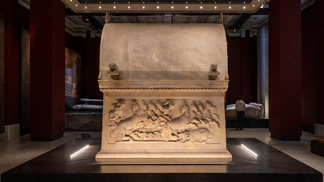 Lycian sarcophagus