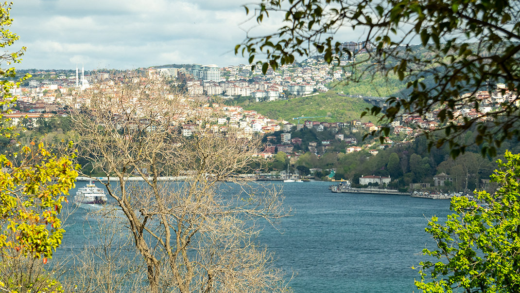 View of the Bosphorus