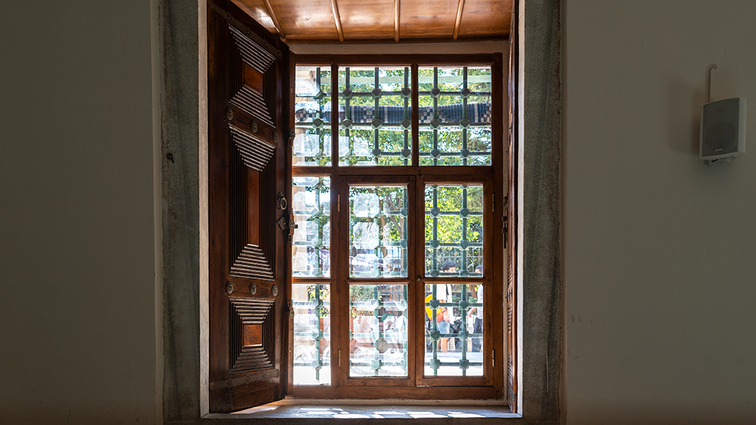 Courtyard window