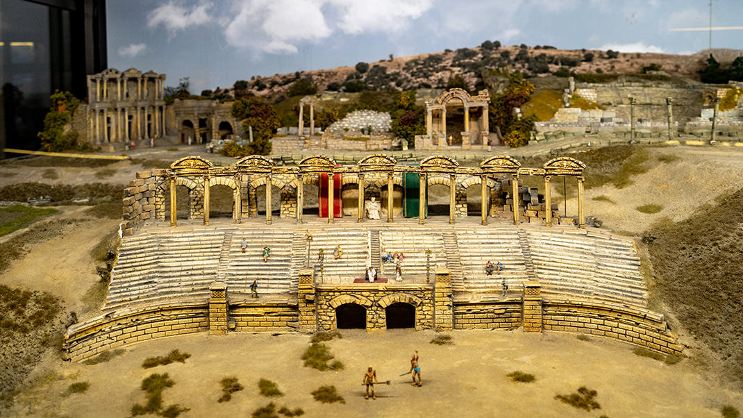 Макет города Эфес