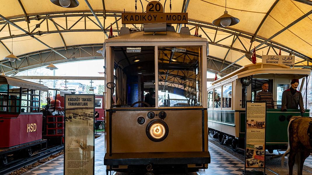 Historical tram