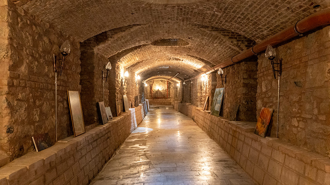 The underground gallery