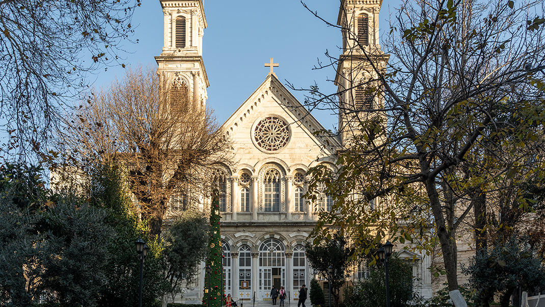 Church of the Holy Trinity (Hagia Trias) in Istanbul