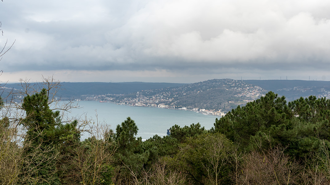 View of the Bosphorus