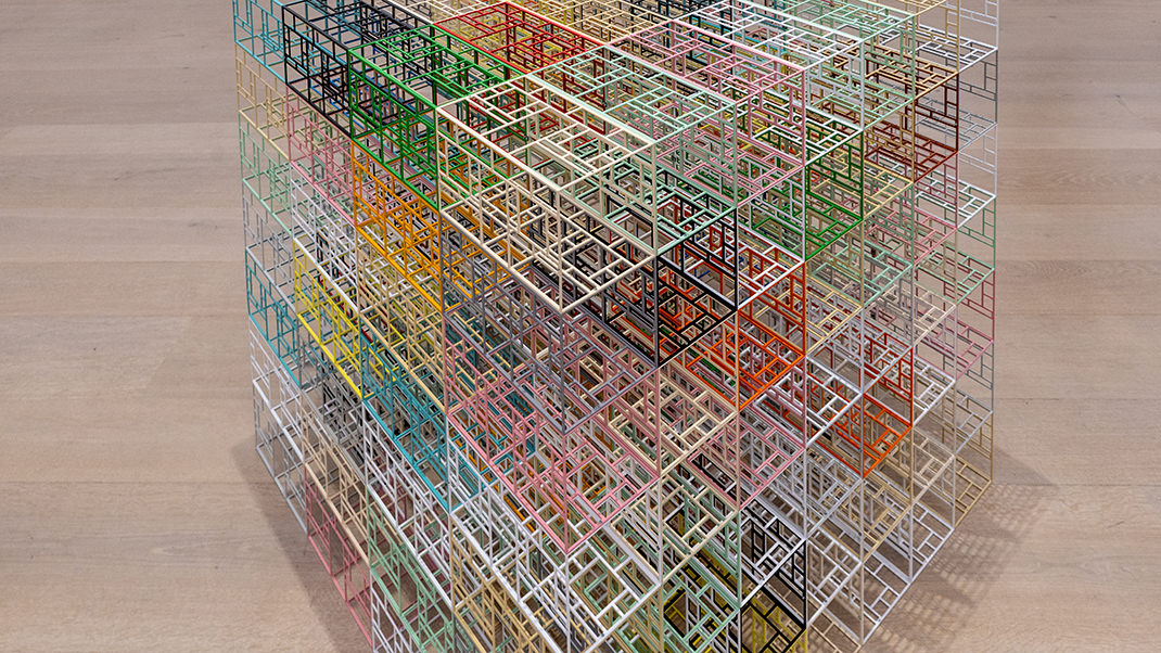 A colorful cube