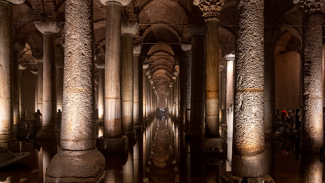 This year the Basilica Cistern turns 1490 years old