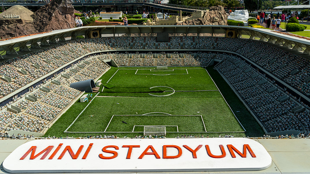 Stadium layout