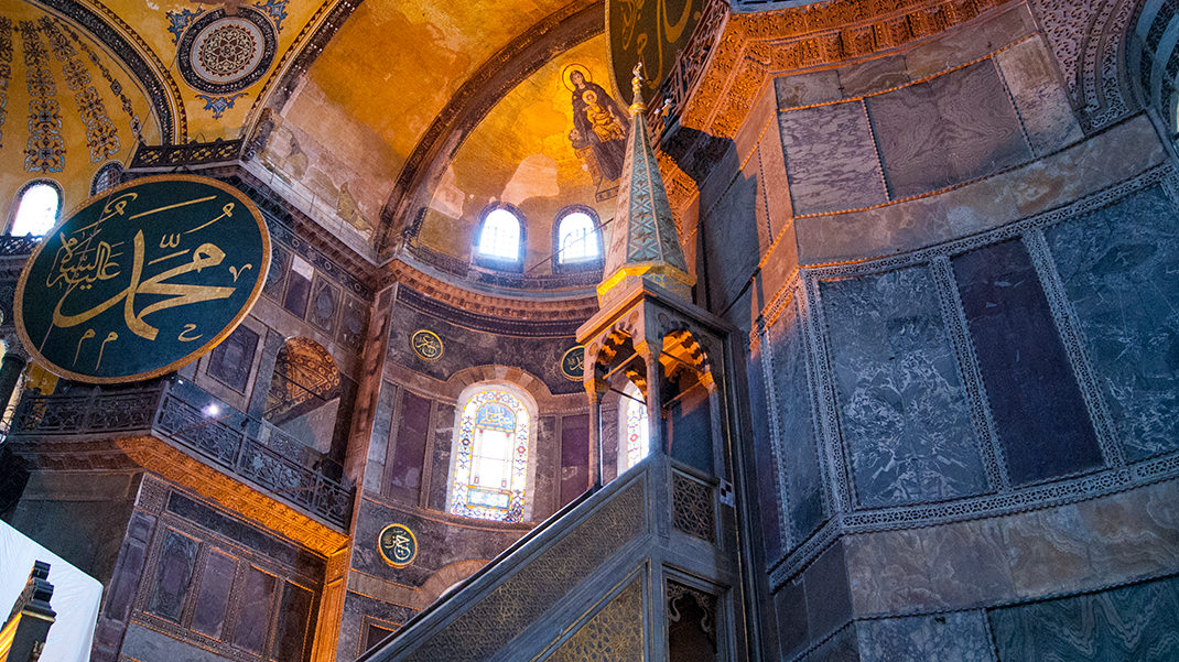 Собор Святой Софии (Айя-София) в Стамбуле
