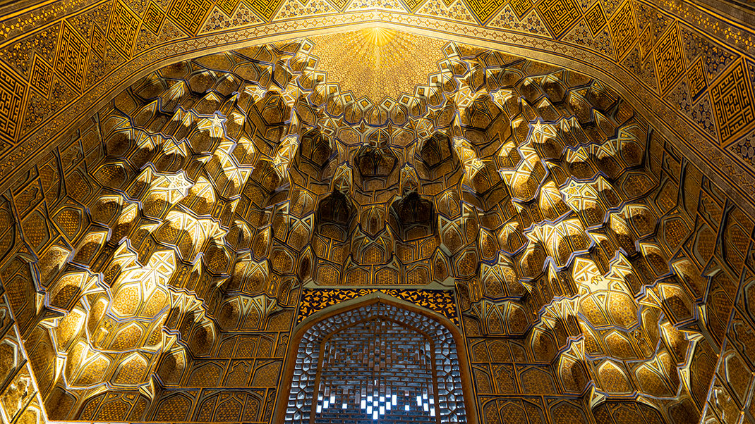 Initially, the complex served as a burial place for Muhammad Sultan