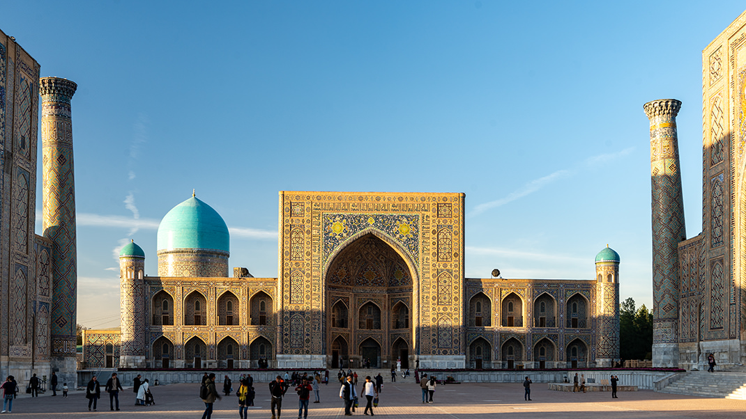 Architectural Ensemble of Registan in Samarkand