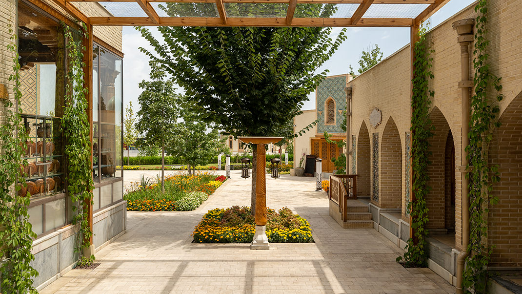 Cozy courtyard