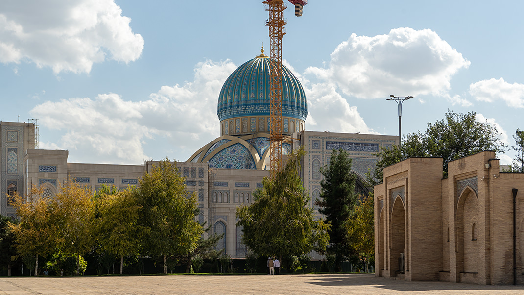 Currently, extensive construction is taking place next to the complex, and in the future, the Islamic Civilization Center will be established here
