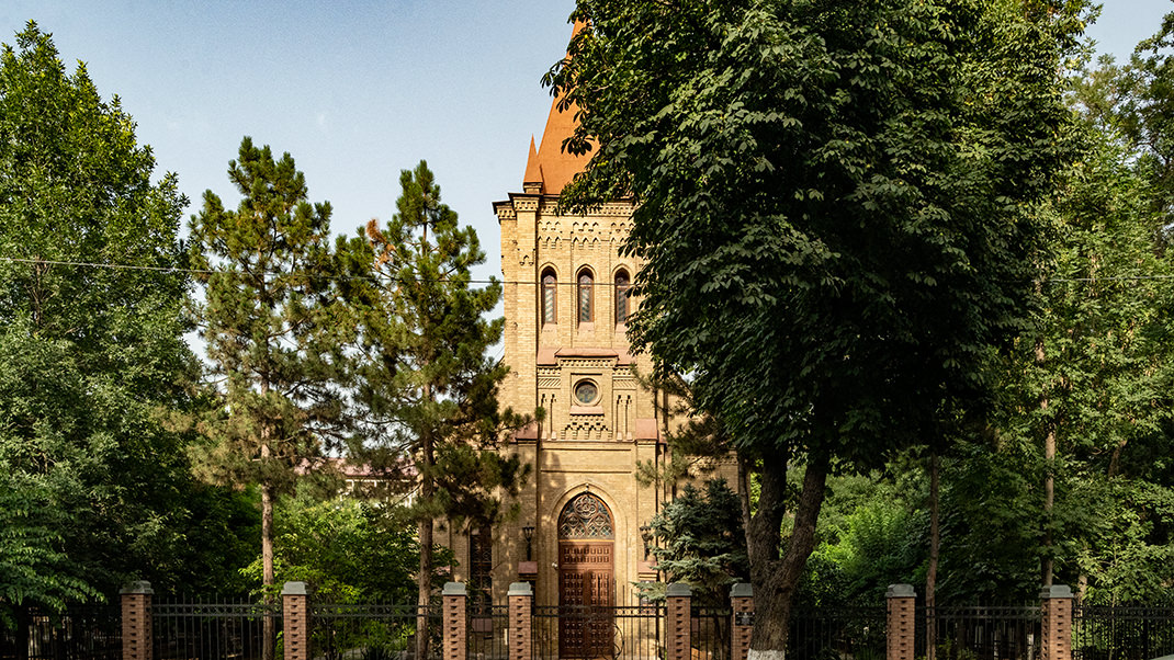 The Building of the Kirche in Tashkent