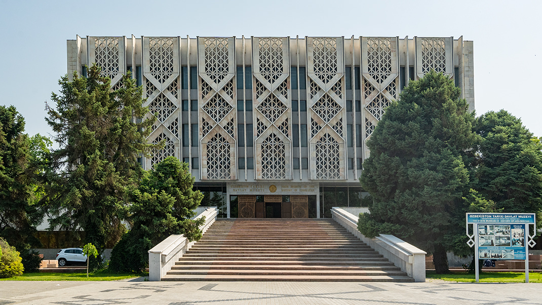 The Museum of the History of Uzbekistan in Tashkent