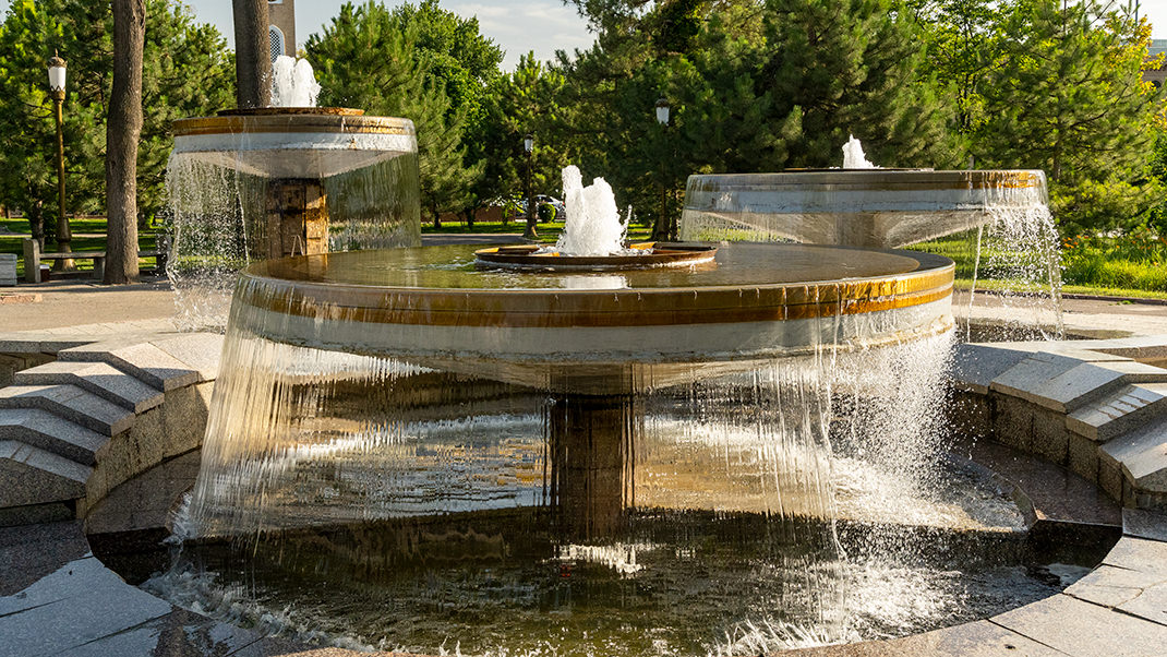 Tashkent - the city of fountains