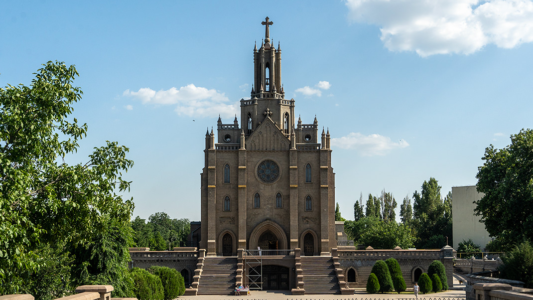 Roman Catholic Cathedral of the Sacred Heart of Jesus in Tashkent