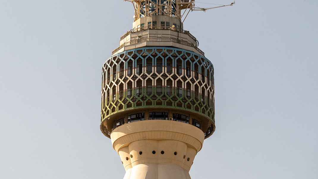 The height of the observation deck of the Tashkent Television Tower is 100 meters