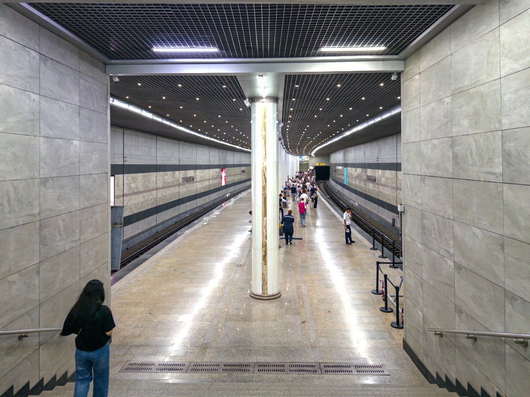 Одна из новых станций метро